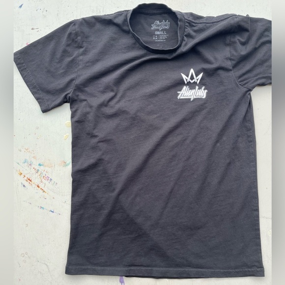 Men's AlienLabs T-Shirt Black Third Eye Combine S Streetwear ET City Skateboard - Picture 5 of 12